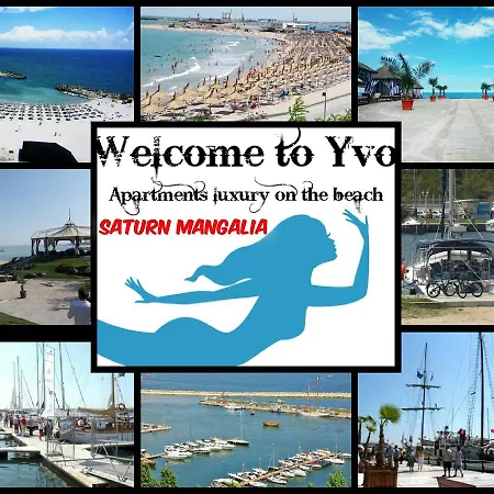 Yvo Mermaid & / Mangalia Апартаменты Сатурн